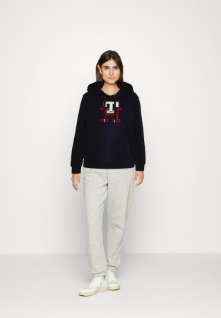Tommy Hilfiger LARGE MONOGRAM TH Hoodie desert sky БОЛЬШАЯ МОНОГРАММА TH Толстовка с капюшоном небо пустыни