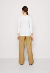 Tommy Hilfiger SLIM Long sleeved top white SLIM Топ с длинными рукавами белый