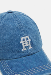 Tommy Hilfiger SUMMER MONO UNISEX Cap mid denim ЛЕТО МОНО УНИСЕКС Кепка средняя джинсовая ткань