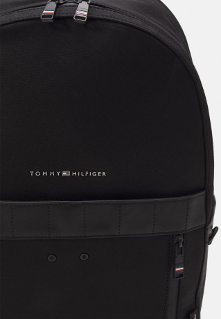 Tommy Hilfiger ELEVATED BACKPACK UNISEX Rucksack black ПОВЫШЕННЫЙ РЮКЗАК УНИСЕКС Рюкзак черный