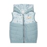 Steiff Weste Birds Twittering gesteppt mit Kapuze Outdoorwesten Vest Birds Twittering стеганые уличные жилеты с капюшоном