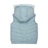 Steiff Weste Birds Twittering gesteppt mit Kapuze Outdoorwesten Vest Birds Twittering стеганые уличные жилеты с капюшоном