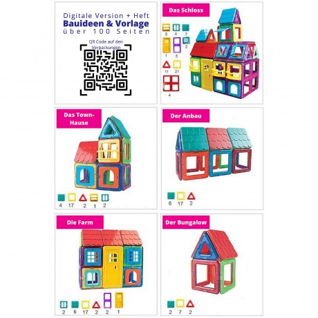 MAGNIKON Magnetische Bausteine MK-84 Магнитные строительные блоки МК-84