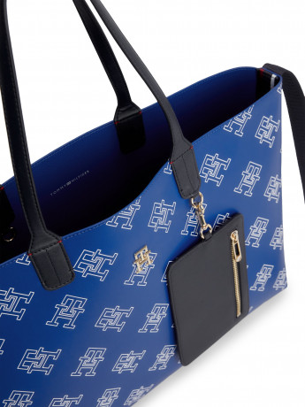Tommy Hilfiger ICONIC TOTE MONO Tote bag ultra blue ICONIC TOTE MONO Сумка-тоут ультра синий