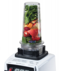 OmniBlend OmniBlend Smoothie-Maker OmniBlend MixGo Set (Trinkbecher/Mixer Adapter) fur OmniBlend Mixer, 6-Klingensystem  OmniBlend Smoothie Maker Набор OmniBlend MixGo (переходник для стакана/миксера) для миксера OmniBlend, система с 6 лопастями