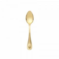 Rosenthal meets Versace Rosenthal Versace Medusa Besteck 14 gramm vergoldet - Feingold 999 Kaffeeloffel 14 cm Столовые приборы Rosenthal Versace Medusa 14 грамм с позолотой - кофейная ложка из чистого золота 999 пробы 14 см