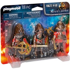 PLAYMOBIL PLAYMOBIL 70672 3er Set Burnham Raiders PLAYMOBIL 70672 Набор из 3 рейдеров Burnham