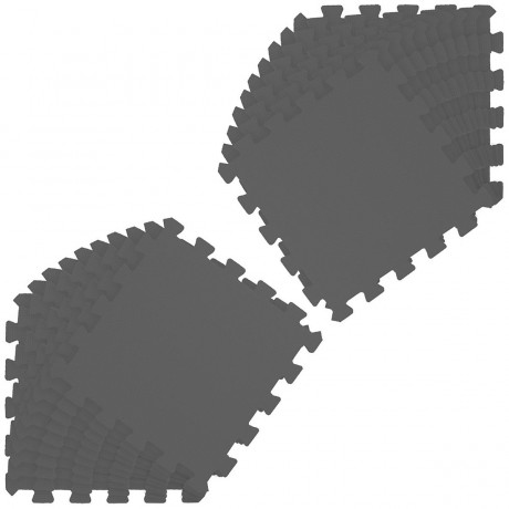 LittleTom Puzzlematte Uni Grau 20 Teile Коврик-пазл Uni Grey 20 штук