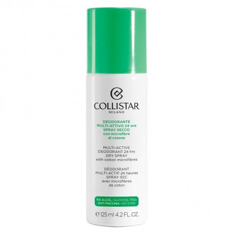 Collistar Multi-Active Deodorant 24 Hours Dry Spray  Мультиактивный дезодорант 24 часа сухой спрей