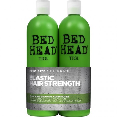 TIGI (Тиджи) Kraftigung & Glanz Elasticate Strengthening Tween Duo, Shampoo Шампунь 750 мл + Conditioner Кондиционер для волос 750 мл / 1 шт.