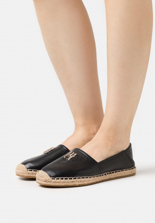 Tommy Hilfiger ESSENTIAL Espadrilles black ESSENTIAL Эспадрильи черный