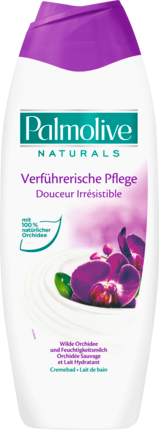 Palmolive Крем для душа Натуральныйs Wilde Orchidee и жидкоеmilch, 650 мл