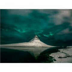 CALVENDO Puzzle CALVENDO Puzzle Polarlichtaugen uber Kirkufell (Westisland) Пазл CALVENDO Puzzle Aurora Eyes over Kirkufell (Западная Исландия)