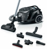 BOSCH BOSCH Bodenstaubsauger BGC41XSIL, Serie 6, schwarz, 700 W, beutellos, extra leise (68 dB), langes Kabel  Канистровый пылесос BOSCH BGC41XSIL, серия 6, черный, 700 Вт, без мешка, очень тихий (68 дБ), длинный кабель