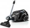BOSCH BOSCH Bodenstaubsauger BGC41XSIL, Serie 6, schwarz, 700 W, beutellos, extra leise (68 dB), langes Kabel  Канистровый пылесос BOSCH BGC41XSIL, серия 6, черный, 700 Вт, без мешка, очень тихий (68 дБ), длинный кабель