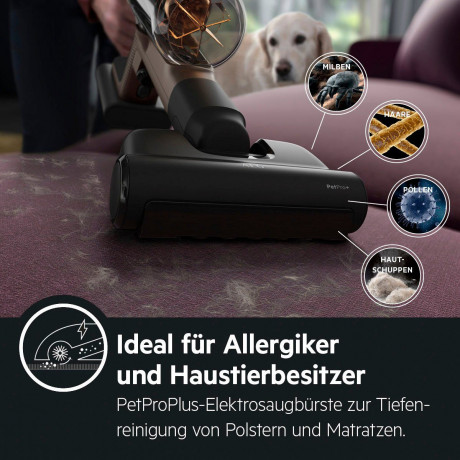 AEG AEG Akku-Hand-und Stielstaubsauger Ultimate 8000 AP81A25ULT, beutellos, 5-stufige Filtration Беспроводной ручной и стержневой пылесос AEG Ultimate 8000 AP81A25ULT, без мешка, 5-ступенчатая фильтрация