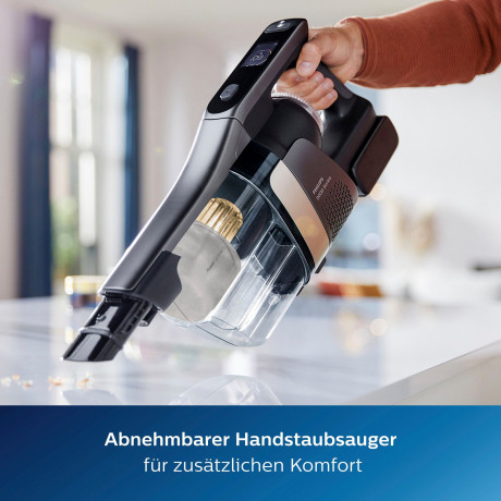 Philips Philips Nass-Trocken-Akkusauger AquaTrio Cordless 9000 Series XW9383/01, 3-in-1 Saugen und Wischen in einem Zug Беспроводной пылесос Philips для влажной и сухой уборки AquaTrio Cordless 9000 Series XW9383/01, уборка и мытье полов 3-в-1 за один ра