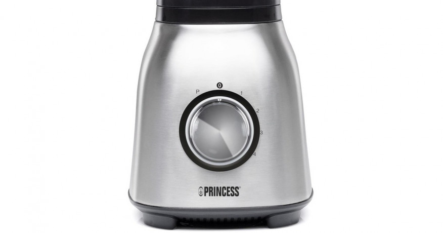 Princess Princess Steel 212091, Standmixer edelstahl (geburstet)/schwarz edelstahl (geburstet)/schwarz Princess Steel 212091, стационарный миксер нержавеющая сталь (матовая)/черный