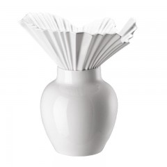 Rosenthal studio-line Rosenthal studio-line Falda Vase Weiss glasiert 27 cm Rosenthal studio-line Falda ваза белая глазурь 27 см