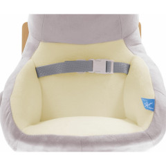 bieco Schaukelpferd Plusch Esel Schaukeltier 60 cm Baby Wippe Holz Spielzeug ab 9 M Schaukeltiere Лошадка-качалка плюшевый осел качалка 60 см детские качели деревянная игрушка от 9 м качалка животных