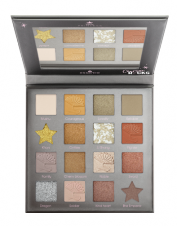 Essence Disney Princess Mulan silky eyeshadow palette, Эссенс Принцессы Диснея Паллетка теней для век Мулан