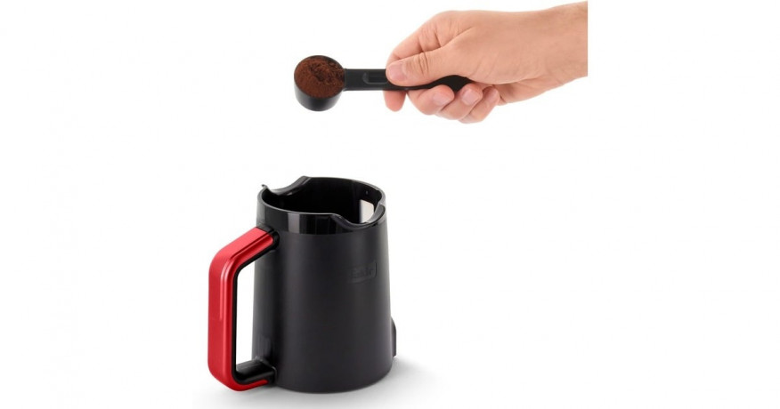 Fakir Fakir Kaave Mono, Mokkamaschine rot/schwarz rot, schwarz Fakir Kaave Mono, машина мокко красный/черный