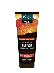 Kneipp 3 in 1 Pflegedusche Energie, 200 ml, Kneipp мужской гель для душа 3 в 1 Energie с красным апельсином и чёрным перцем, 200 мл