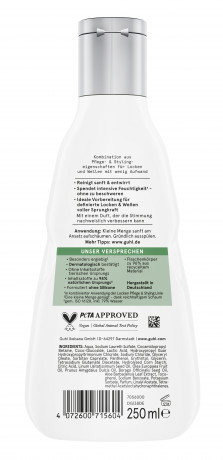 Guhl Locken Pflege & Styling Primer Shampoo, 250 ml, Guhl шампунь-праймер для вьющихся волос с алоэ вера, маслом льна, оливы и миндаля, 250 мл