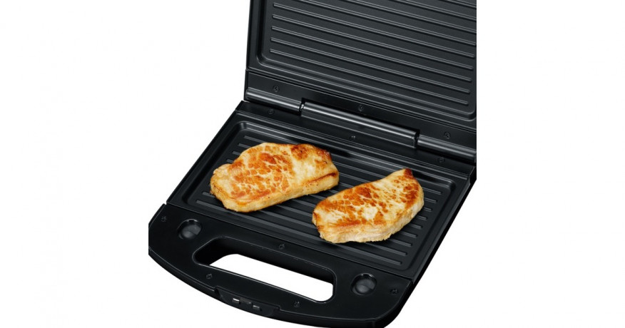 Severin Severin 3in1 Sandwich-Toaster SA 2968, Sandwichmaker schwarz/edelstahl, 1.000 Watt, mit 3 Platten-Sets  schwarz/edelstahl Тостер для сэндвичей Severin 3в1 SA 2968, сэндвичница черный/нержавеющая сталь, 1000 Вт, с набором 3 пластин