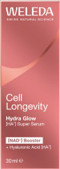 WELEDA Cell Longevity Hydra Glow [HA7] Super Serum, 30 ml, Увлажняющая сыворотка для лица Hydra Glow HA7 с гиалуроновой кислотой семи молекулярных масс, 30 мл