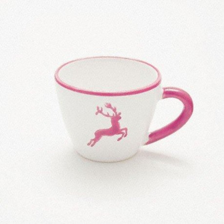 Gmundner Keramik Gmundner Keramik Bordeauxroter Hirsch Mokka-/Espresso-Obertasse Gourmet 0,06 L / h: 5,1 cm Gmundner Ceramics Bordeaux Red Deer Mocha/Espresso Cup Gourmet 0,06 л / высота: 5,1 см