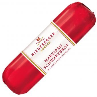 Niederegger Marzipan Schwarzbrot Марципан с глазурью из темного шоколада, 200гр
