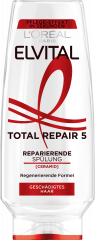 L'Oreal Paris Elvital Total Repair 5 Reparierende Spuelung, 250 ml, Восстанавливающий кондиционер для повреждённых волос, укрепление структуры и лёгкое расчёсывание, 250 мл