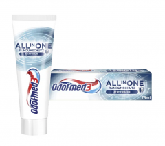 Odol med3 All in One Rundumschutz Atemfrische Zahncreme Универсальная зубная паста для комплексной защиты и освежения дыхания 75мл