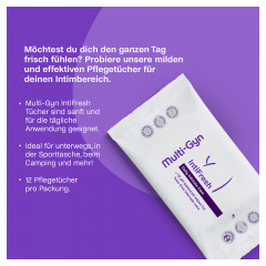 Multi-gyn Intifresh Tucher Мульти-гин Интифреш Салфетки для интимной гигиены, 12 шт.