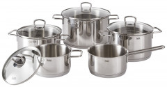 Silit Silit Topfset 5-tlg. ALICANTE silber Набор горшков силит, 5 шт. АЛИКАНТЕ
