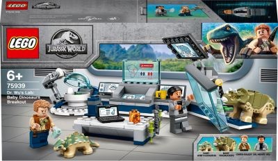 LEGO LEGO Jurassic World 75939 Dr. Wus Labor: Ausbruch der Baby-Dinosaurier LEGO Jurassic World 75939 Доктор. Лаборатория Ву: побег детеныша динозавра