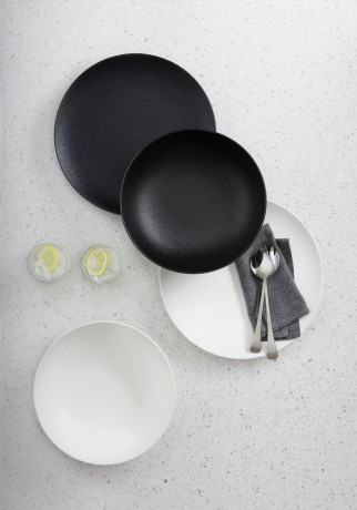 Maxwell & Williams Maxwell & Williams Dinner-Set 8-tlg. CAVIAR COLLECTION schwarz Обеденный сервиз Maxwell &amp; Williams, 8 предметов. КОЛЛЕКЦИЯ ИКРЫ
