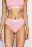 Tommy Hilfiger HIGH WAIST THONG Thong classic pink ТОНГ С ВЫСОКОЙ ПОСАДКОЙ Стринги классический розовый