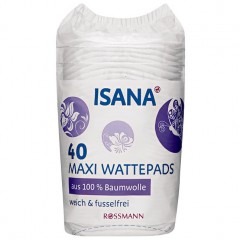 ISANA Maxi Wattepads Ватные диски с мягким ворсом 40 шт.