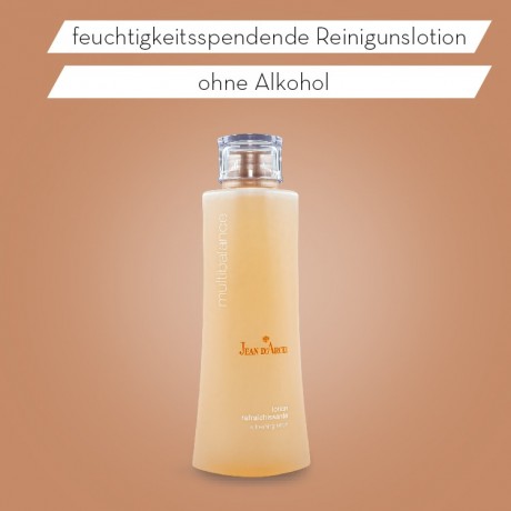 JEAN D'ARCEL lotion rafraichissante MULTIBALANCE Gesichtslotion erfrischt angenehm ohne Alkohol лосьон rafraichissante MULTIBALANCE лосьон для лица приятно освежающий без спирта