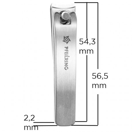 Pfeilring Nagelknipser, matt geburstet Маникюрные кусачки, матовые