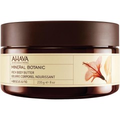 Ahava (Ахава) Mineral Botanic Body Butter Баттер для тела Hibiskus &amp; Feige, 235 г