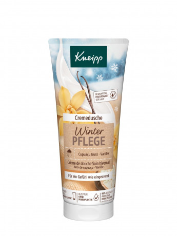 Kneipp (Кнайпп) Cremedusche Winterpflege Крем гель для душа  с натуральным маслом ореха купуасу и экстрактом ванили 200 мл