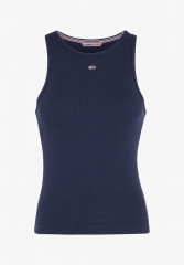 Tommy Hilfiger RUNDHALS  Top uni КРУГЛЫЙ ВЫРЕЗ Верх Университет