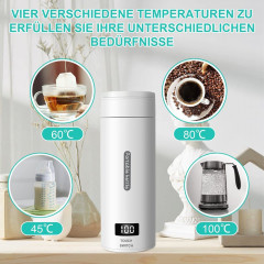 GelldG GelldG Reise-Wasserkocher Reise Wasserkocher Klein, Reisen Elektrische Wassertasse, 300W blau GelldG Дорожный чайник Дорожный чайник Маленькая дорожная электрическая чашка для воды 300 Вт