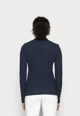 Tommy Hilfiger HERITAGE LONG SLEEVE SLIM  Polo shirt midnight HERITAGE LONG SLEEVE SLIM Рубашка поло полночь