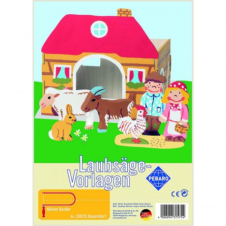 Pebaro Laubsagevorlage Bauernhof I Ферма шаблонов листвы I