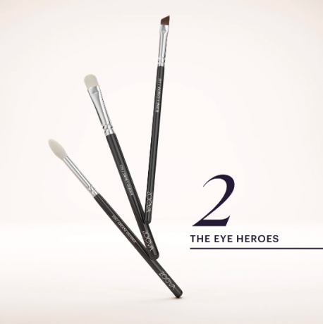 ZOEVA The Artists Pinselset 15st Зоева Набор кистей Художник, 15шт кистей+1шт косметичка