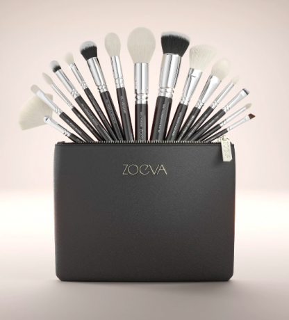 ZOEVA The Artists Pinselset 15st Зоева Набор кистей Художник, 15шт кистей+1шт косметичка